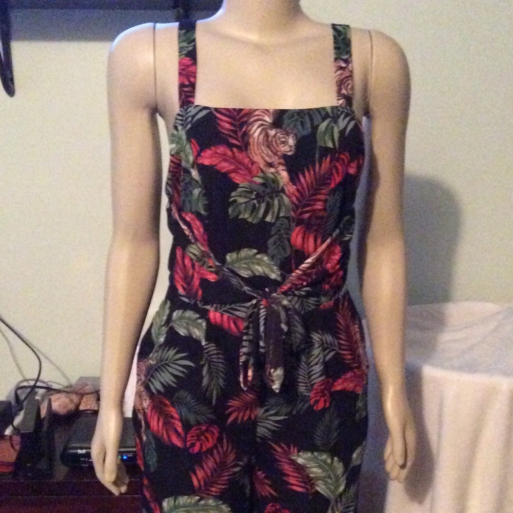 Floral Jumpsuit